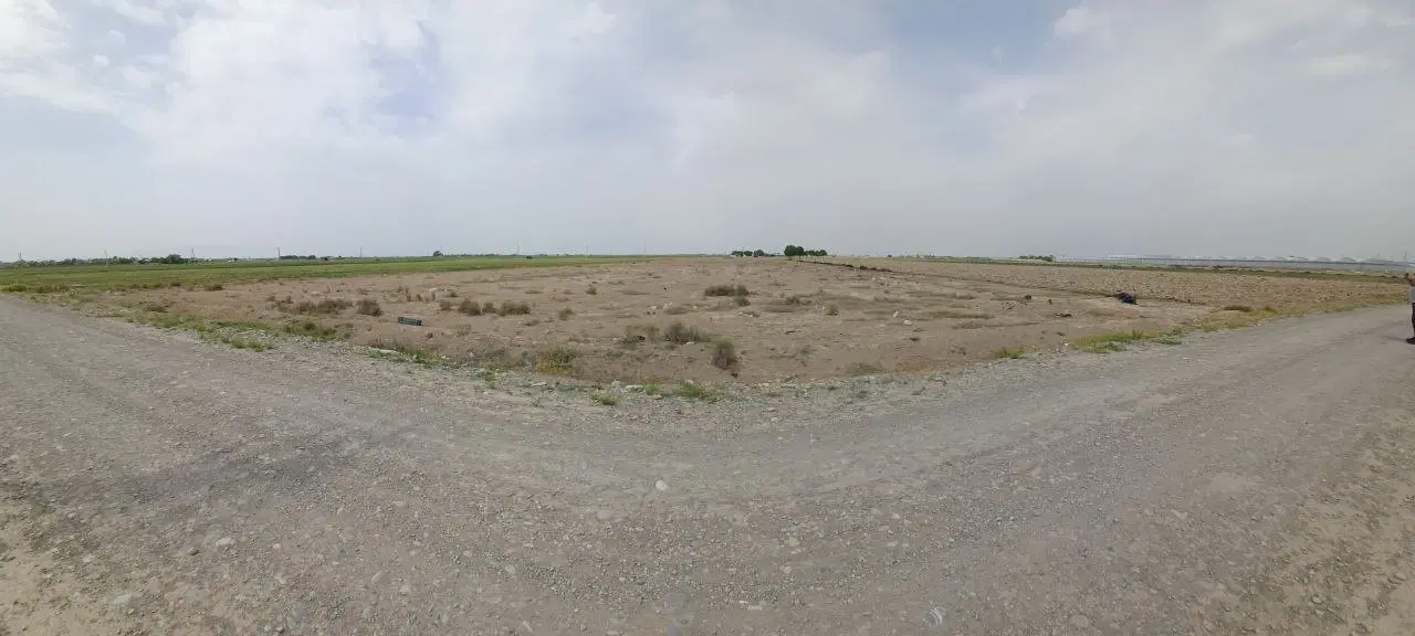 فروش زمین کشاورزی با مجوز گلخانه و آب رسمی