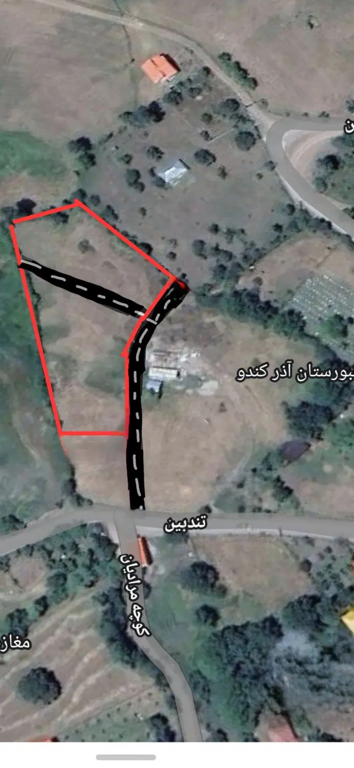 فروش۳۵۰۰مترزمین ییلاقی_ تالش مریان ( تندبین)