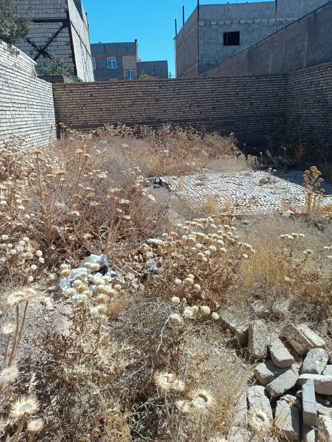۱۶۰متر زمین دور دیوار شهرک بهار