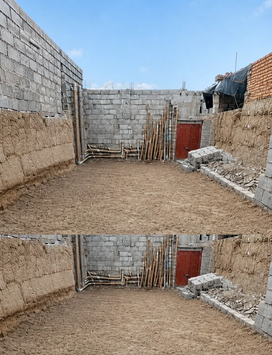 فروش زمین حیاط  ۸۰ متری  در روستای عربلو