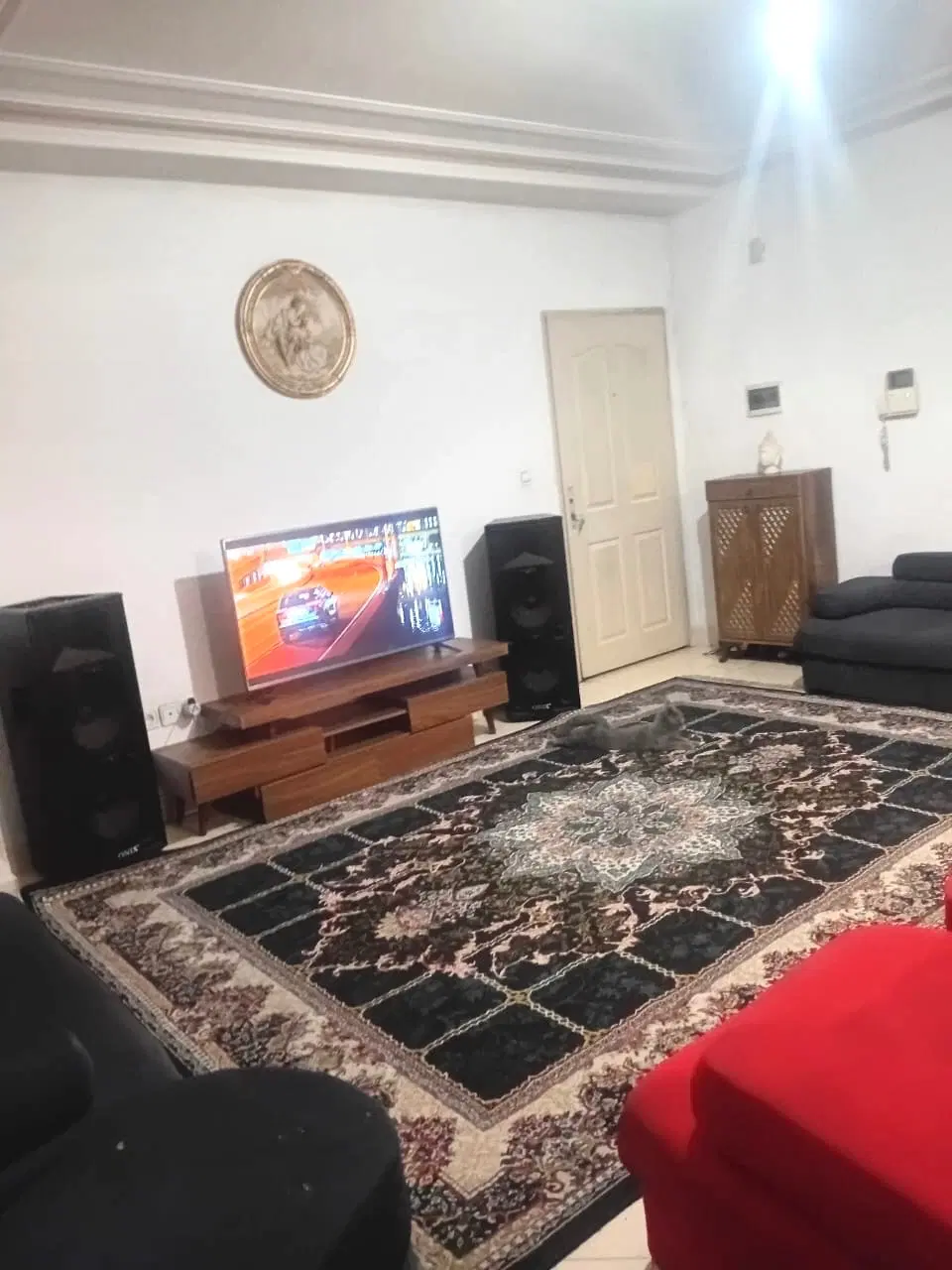 ۶۵متر دو خواب نما سنگ طبقه دوم ۲۰۰پیش ماهیانه۴۵۰۰