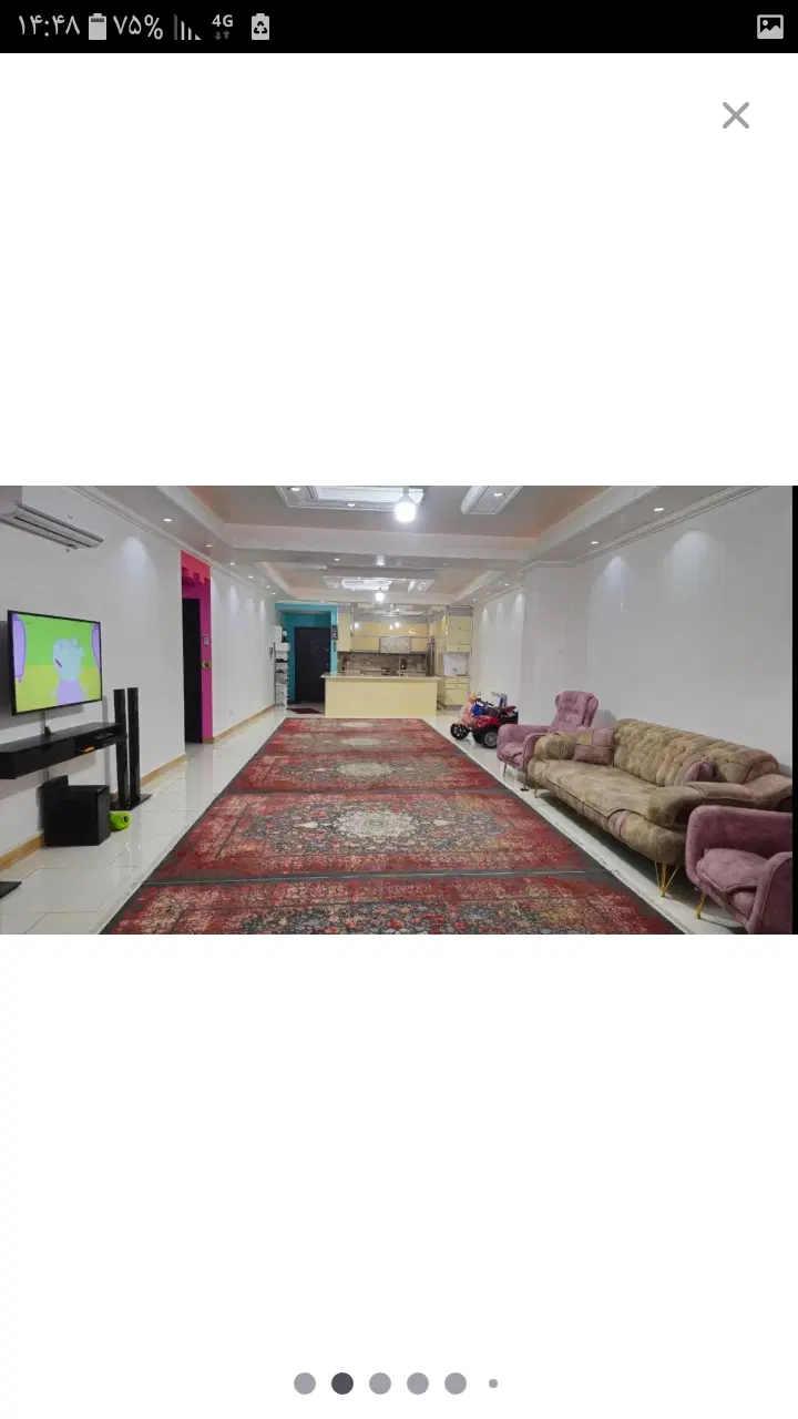 اپارتمان ۱۴۰متری واقع در خیابان سوم املاک سالار