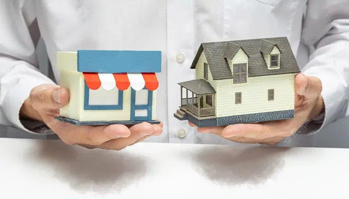 زمین با موقعیت تجاری