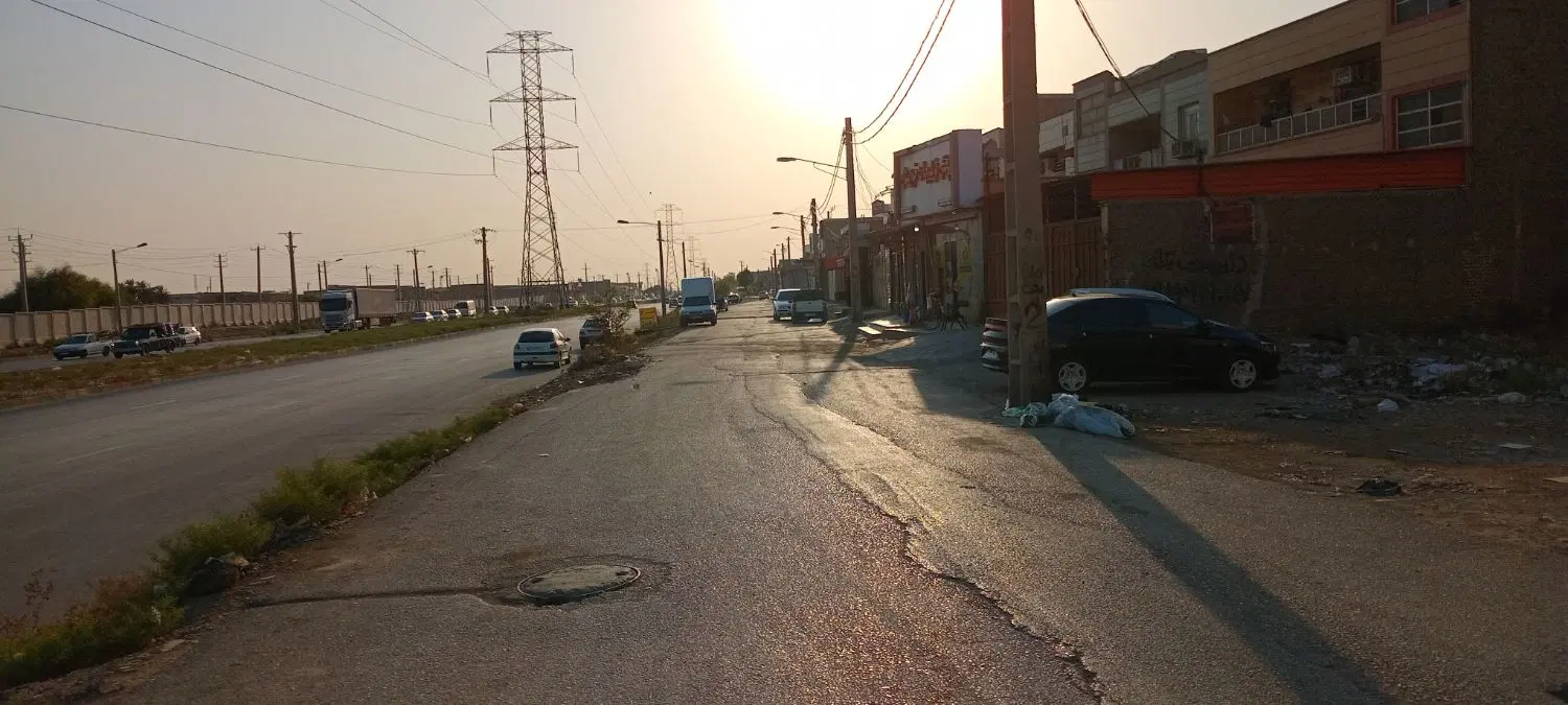 زمین تجاری ۲۸۶ متری اتوبان اصلی اکباتان