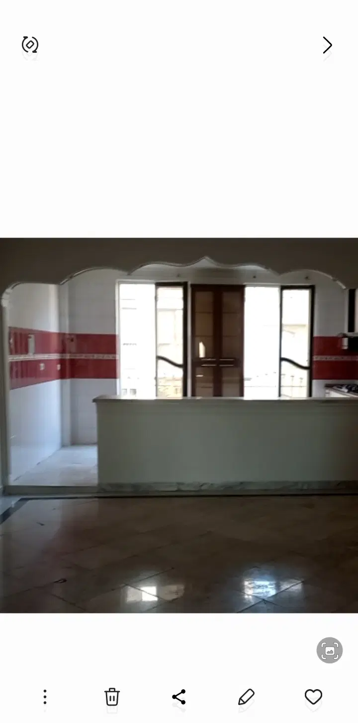 ۱۰۰ مترآپارتمان دو خوابه