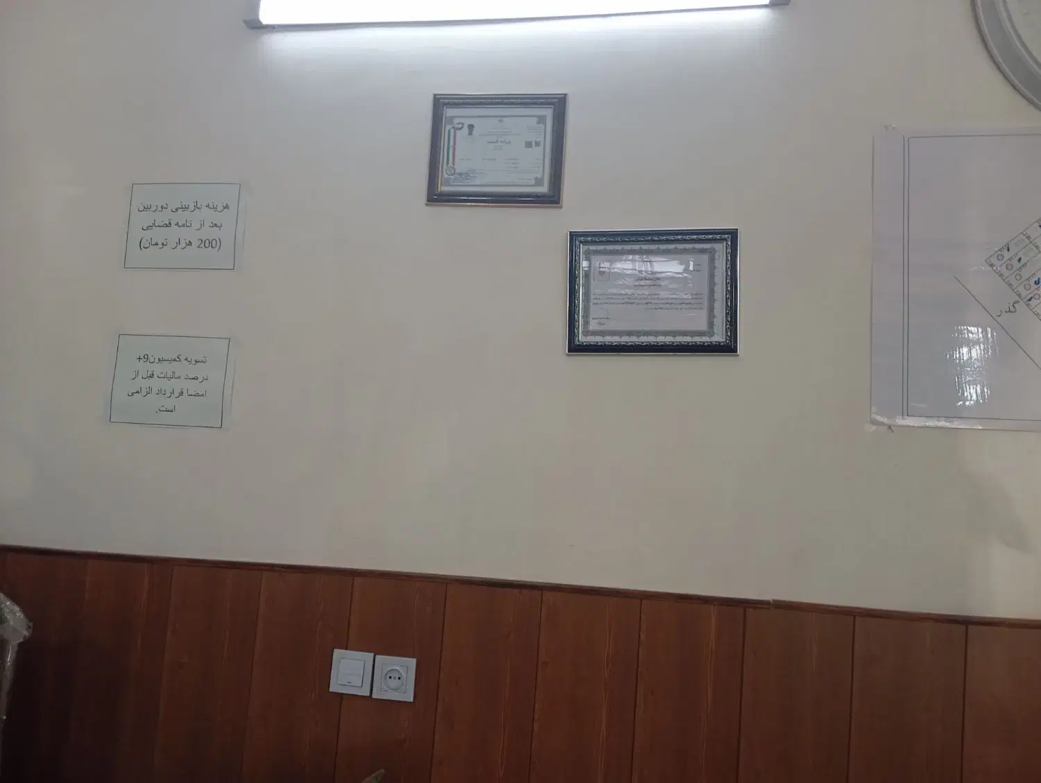 اجاره جواز املاک