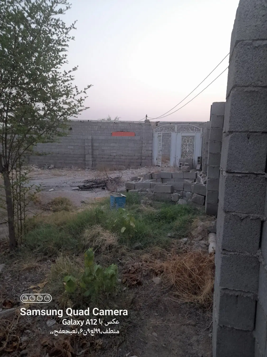 زمین به متراژ ۴۰۰ متر به فروش میرسه
