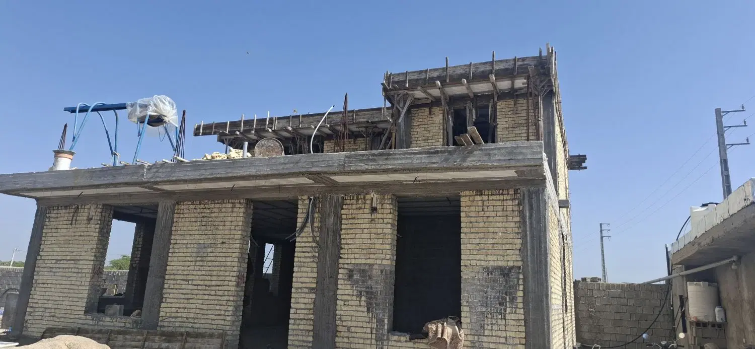فروش خانه دوطبقه نیمه کاره