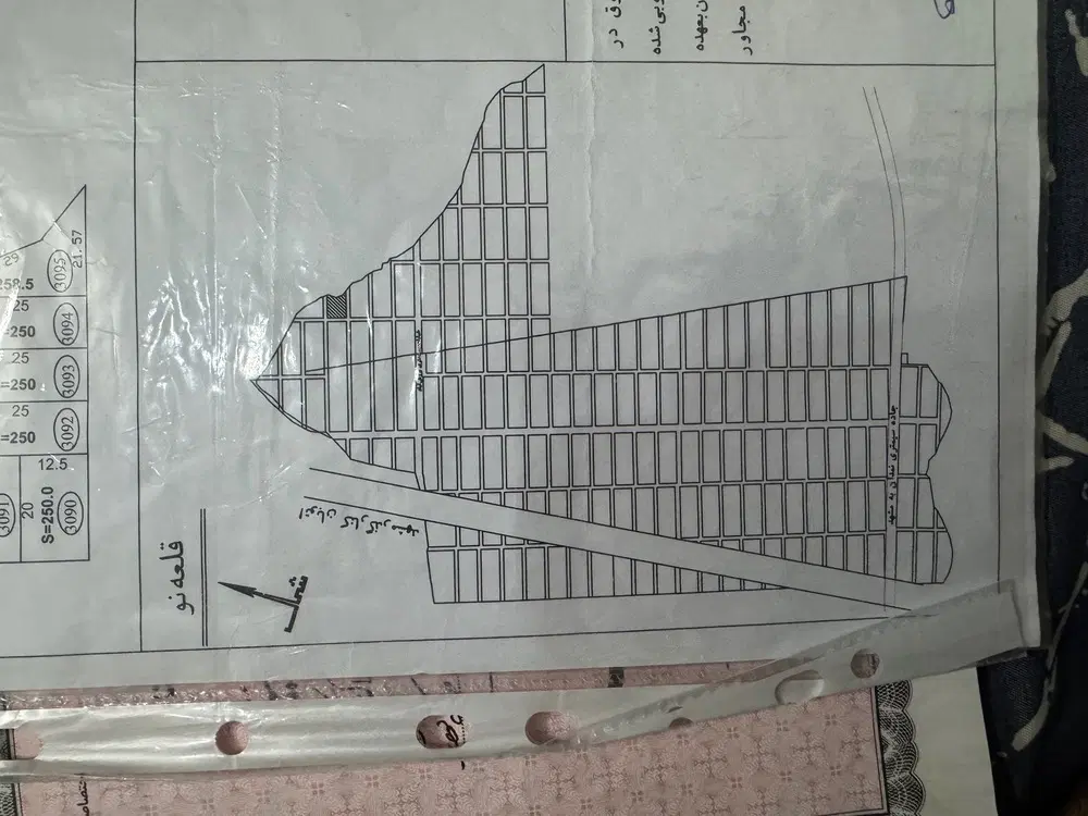 2قعطعه  زمین به متراژ 250