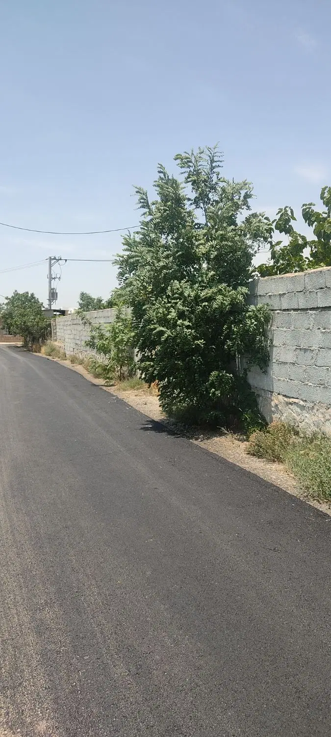 باغچه نقلی داخل بافت روستا
