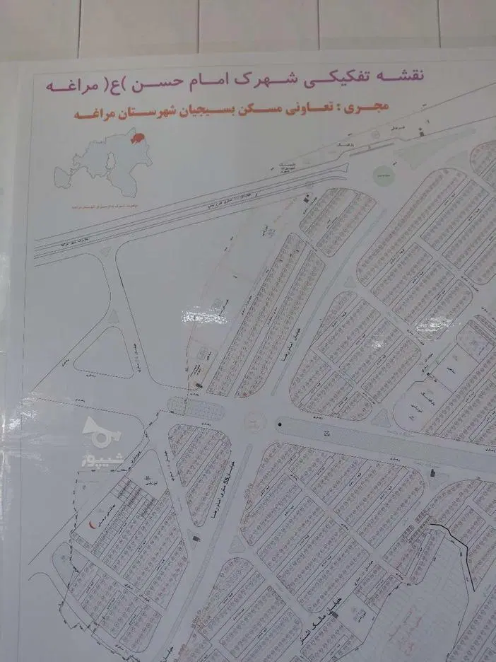 یک قطعه زمین 180متری در شهرک امام حسن