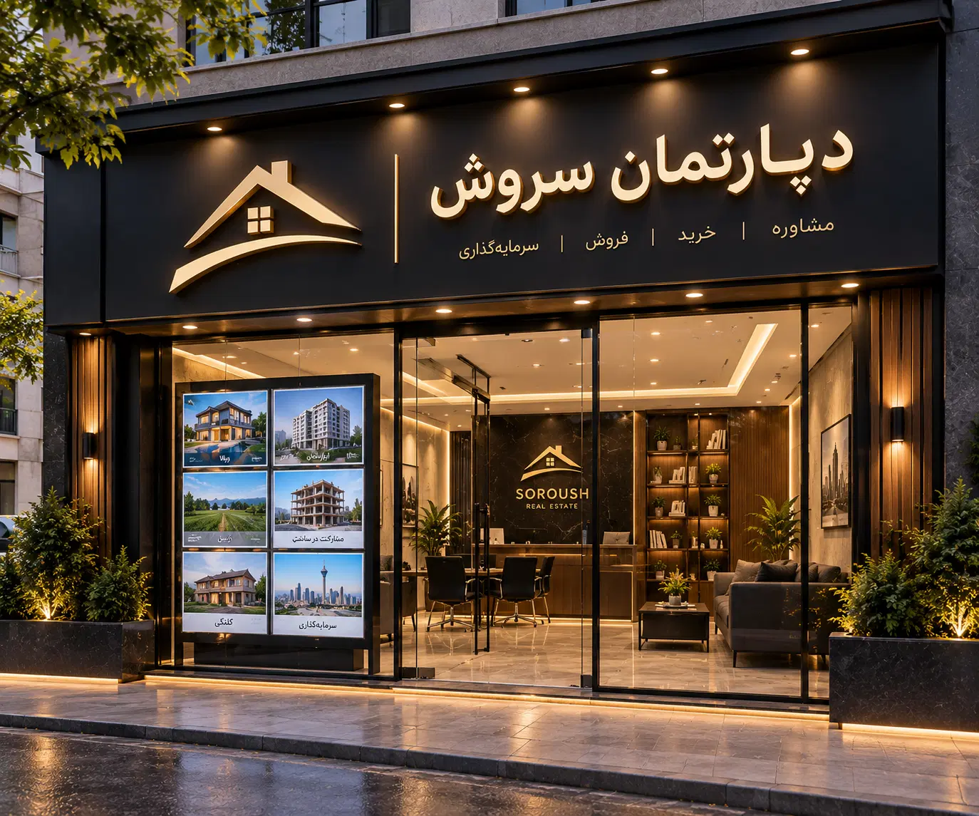منزل مسکونی ۳ طبقه پاسداران