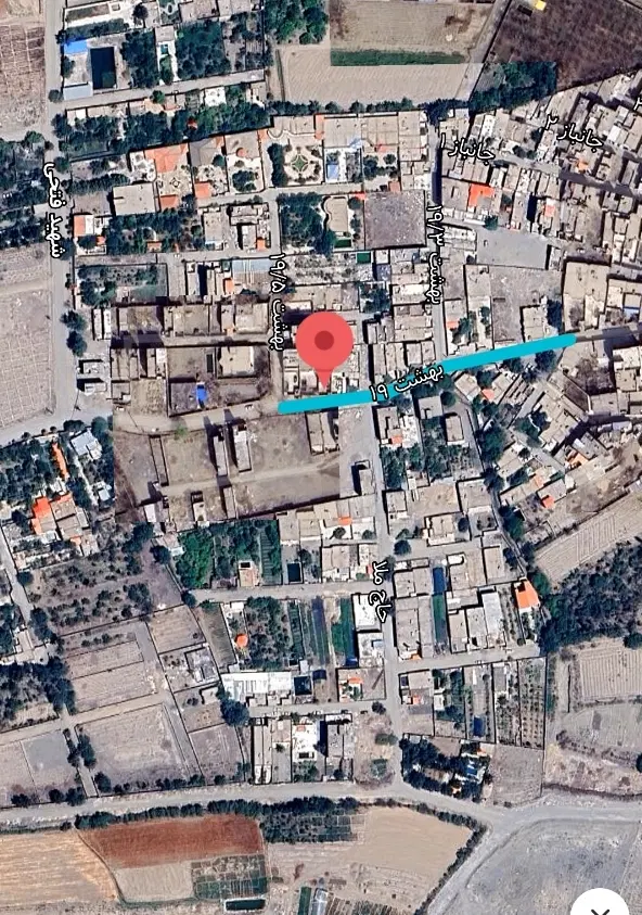 زمین منزل آباد دو ممر حاشیه بهشت 19
