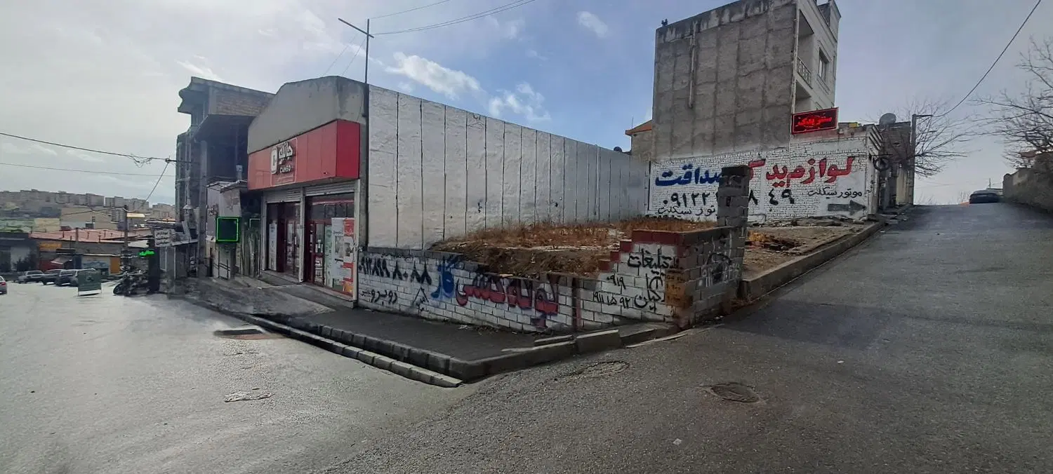 زمین تجاری ،دو بر