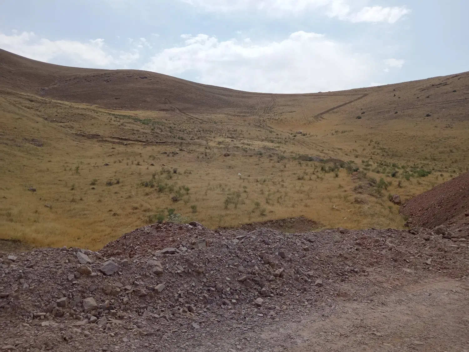 زمین کمربندی داشا مجید واقع در کویستان 2