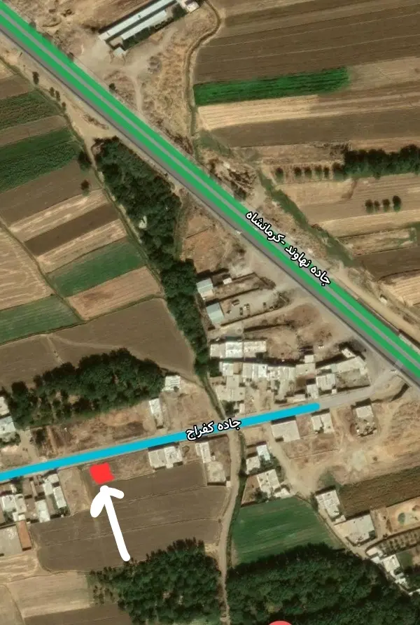 زمین برای ساخت مسکونی روستای کفراج