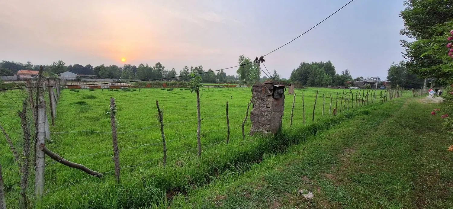 زمین به مساحت ۴ هزار متر دارای آب برق گاز ا