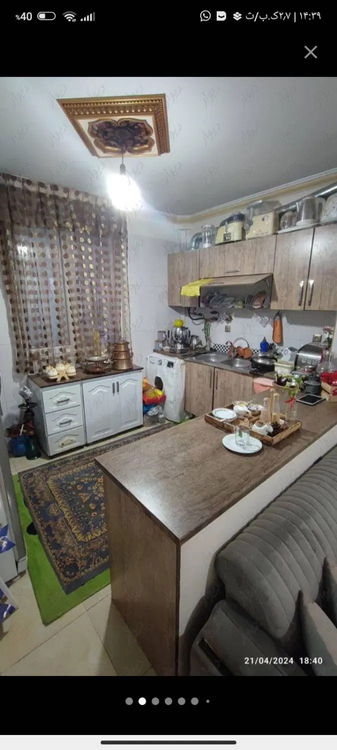 واحد 61 متری شهرک طلاییه با پارکینگ وسند تک برگ