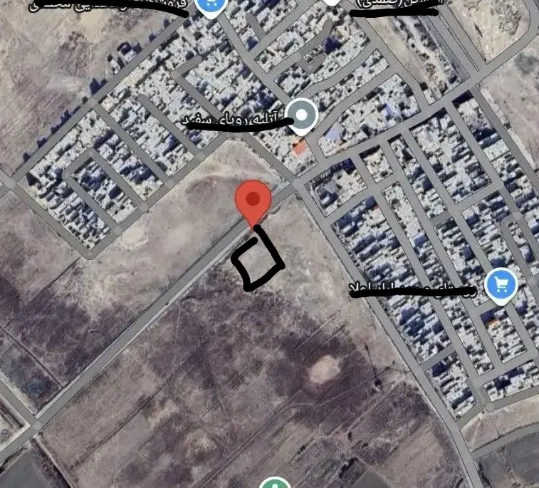 زمین قطعه بندی شده با سند تک برگ
