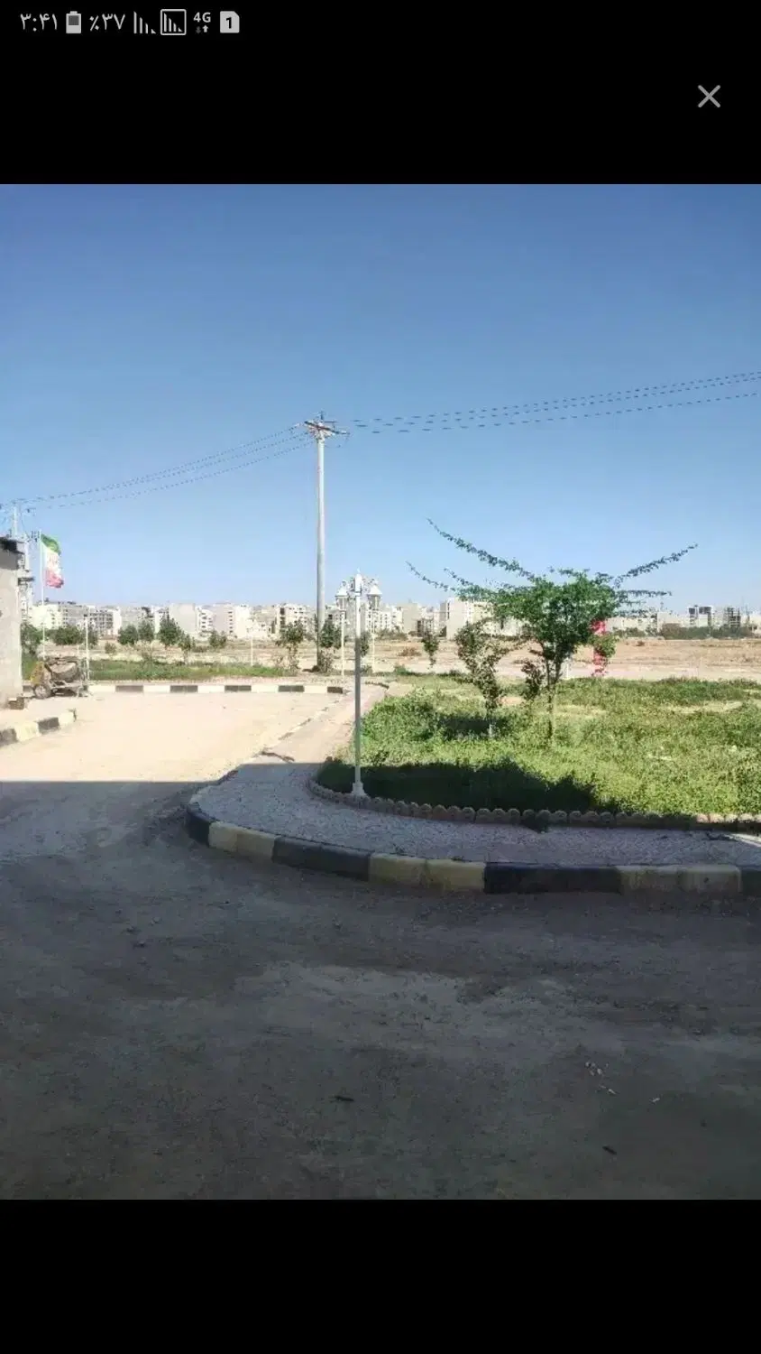 زمین ۲۴۲متری دونبش شمالی ۱۲به ۱۴ سند تک برگ
