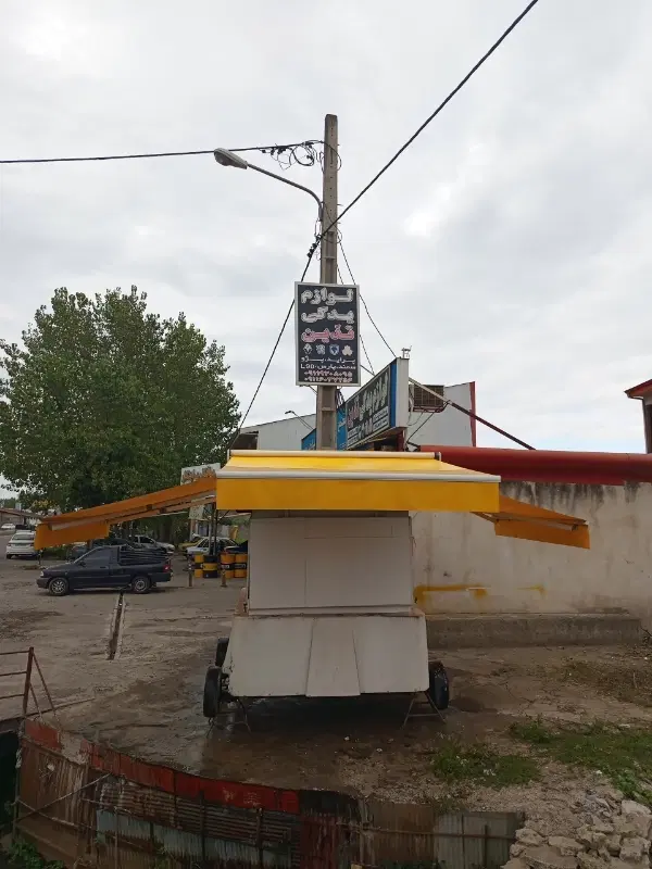 دکه  فایبر گلاس. درجه یک بازسازی شده