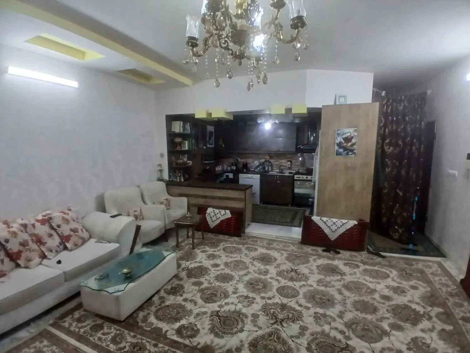 قاسم اباد شهرک لشکر اپارتمان ۹۰متر دوخواب
