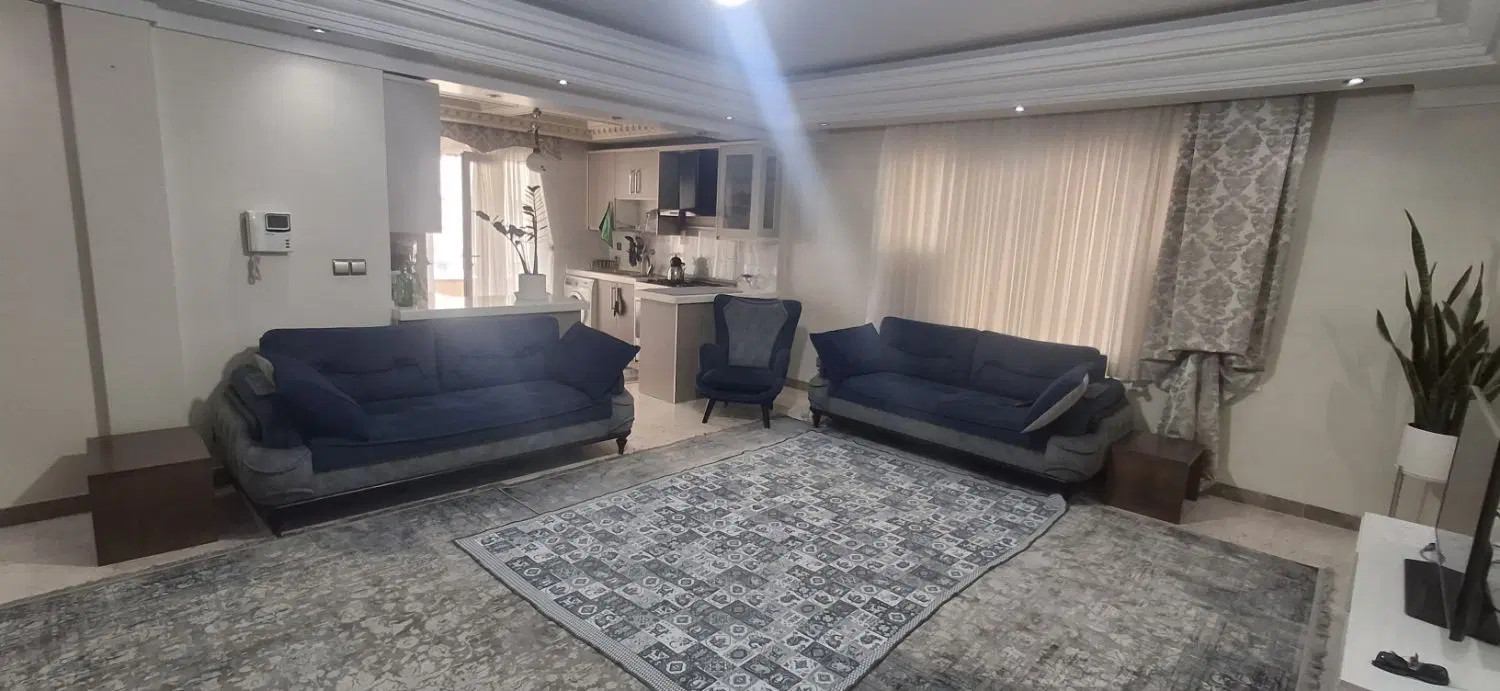 85 متر 2 خواب ، تک واحدی ، سالن پرده خور