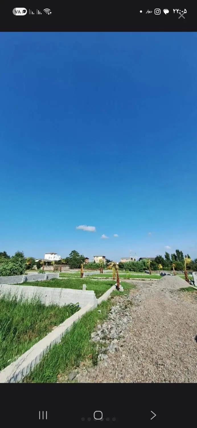 ۳۳۰۰متر زمین کشاورزی