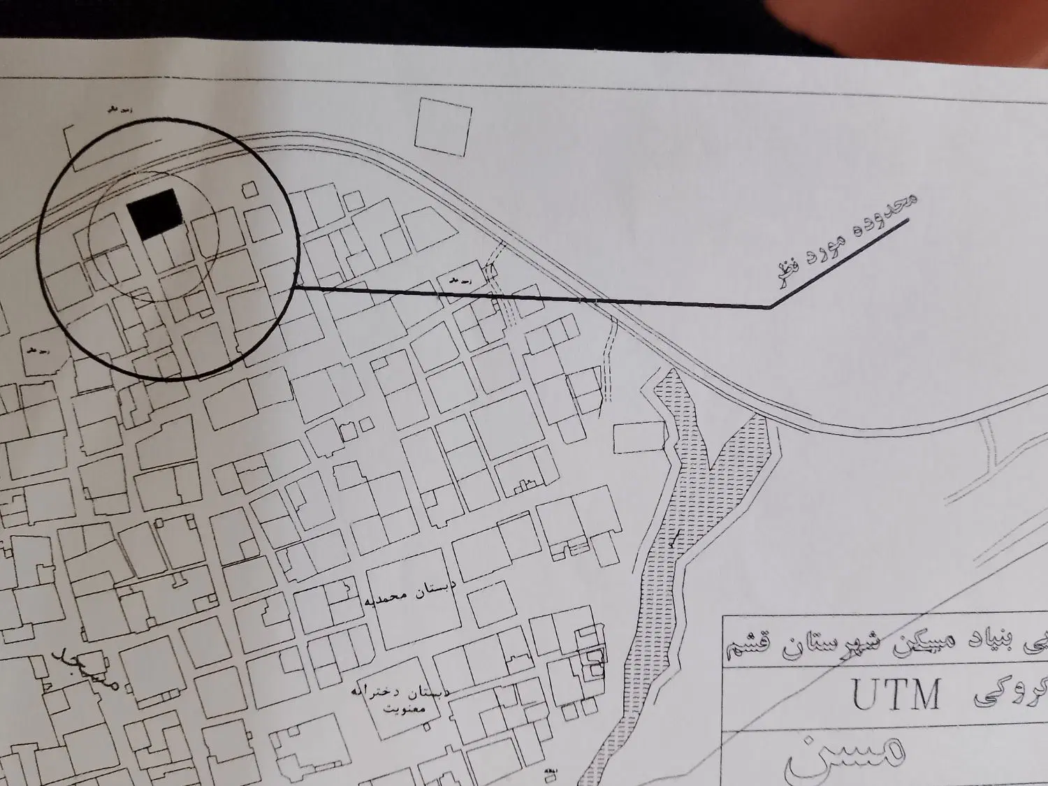 فروش زمین مسکونی  بافت قدیم روستا مسن