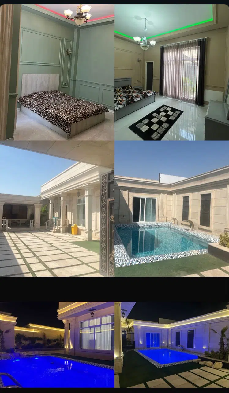 اجاره روزانه ویلا استخر دار با جکوزی مسقف