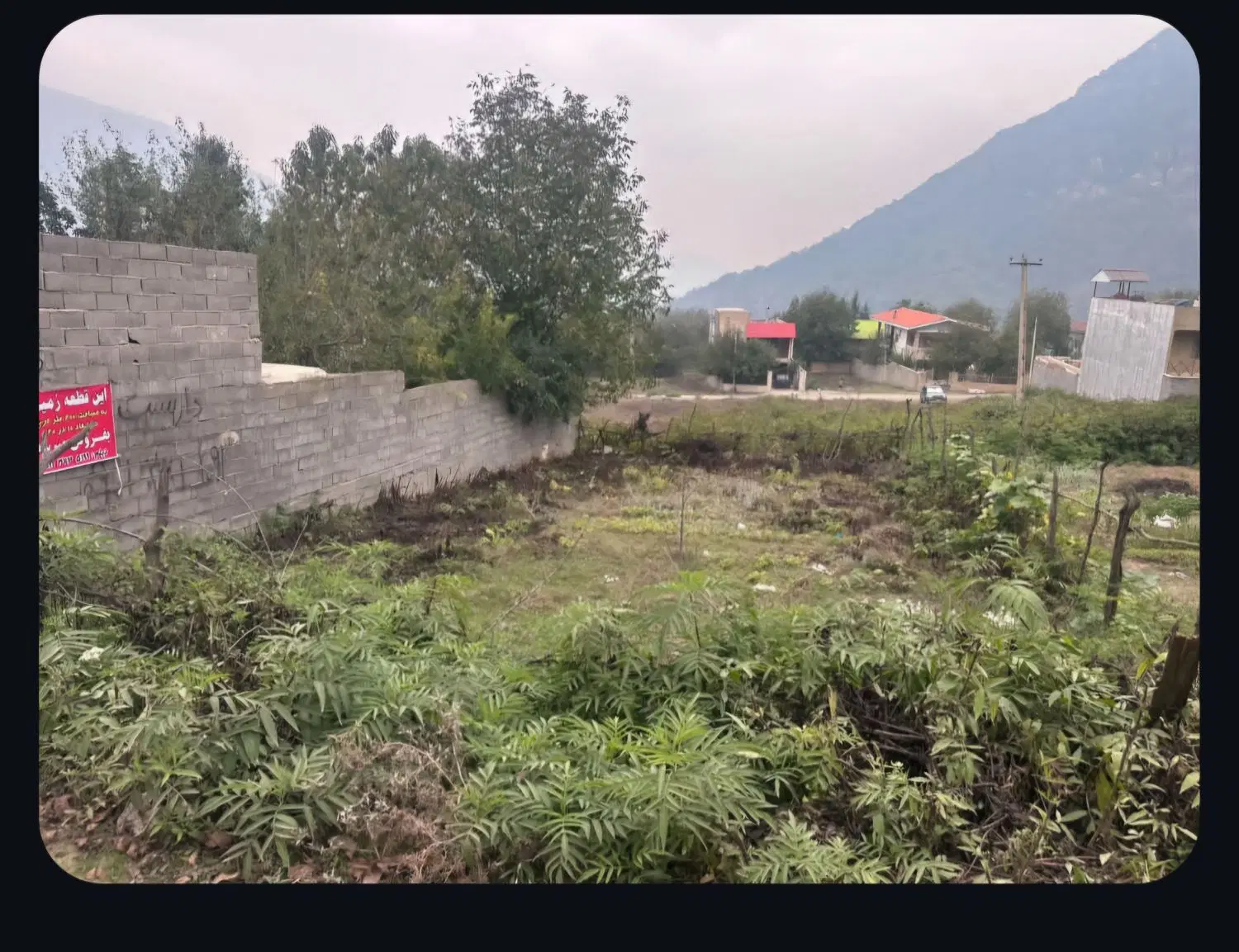 زمین فروشی روستای ریگ چشمه