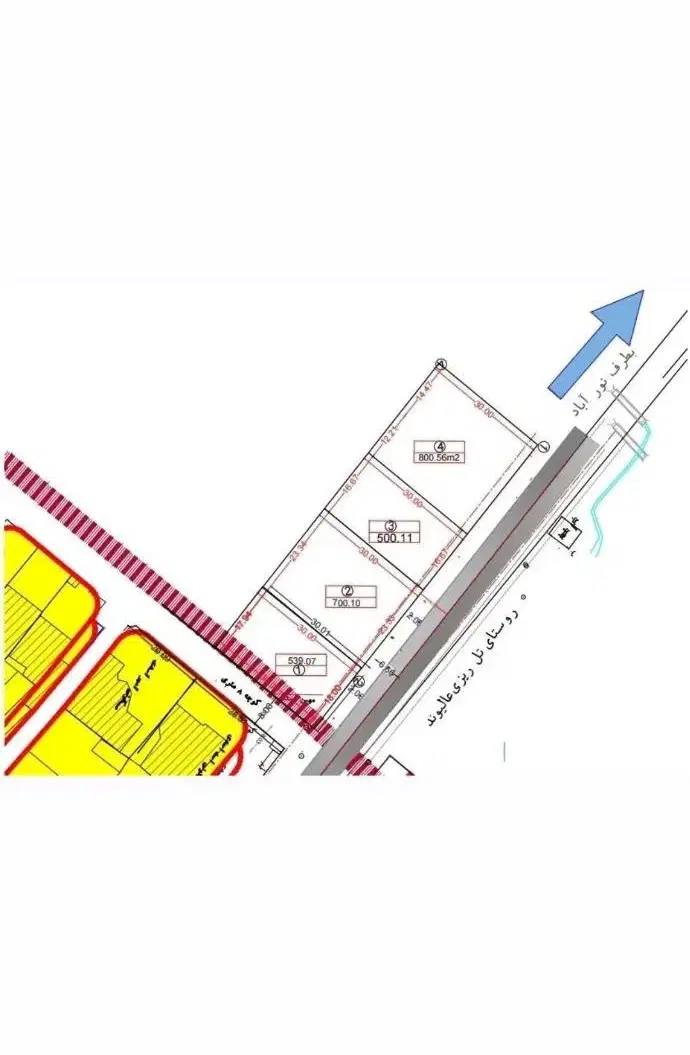 فروش زمین تجاری مسکونی