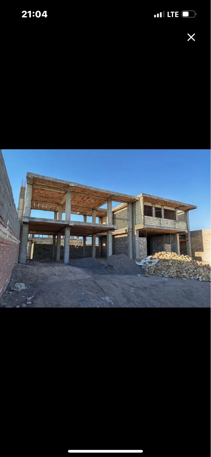 خانه نیم ساز دو طبقه عباس اباد حاجی