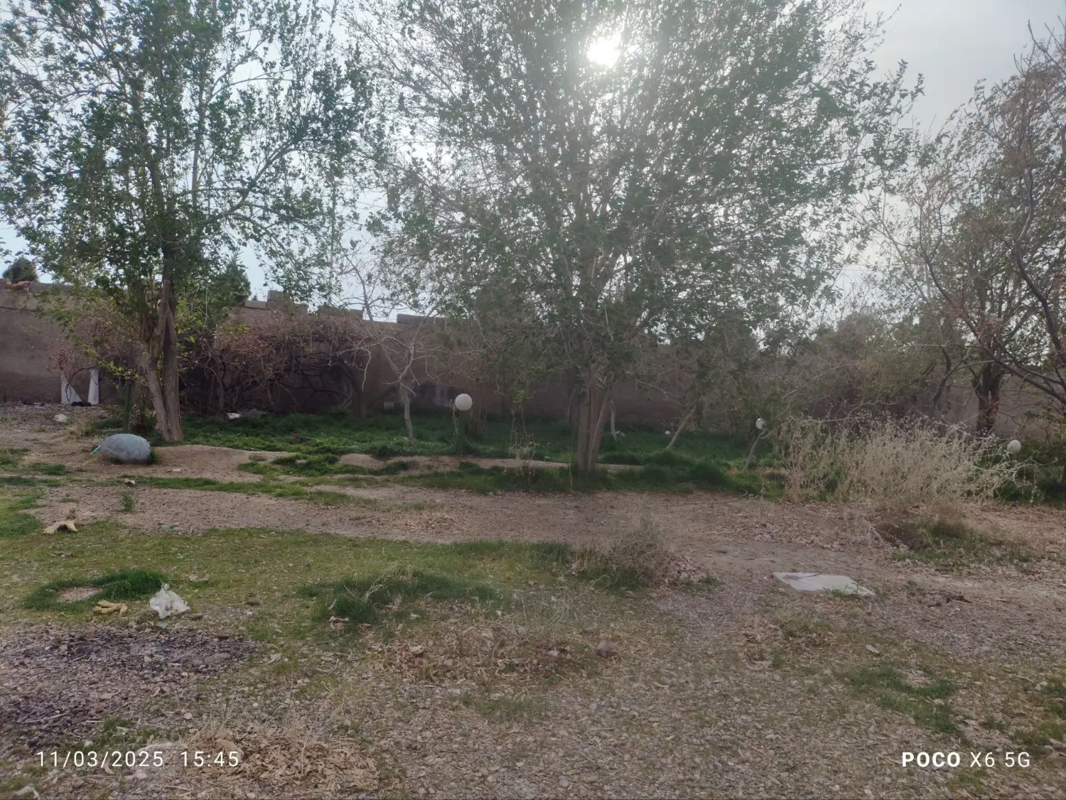 زمین برای نصب پنل خورشیدی