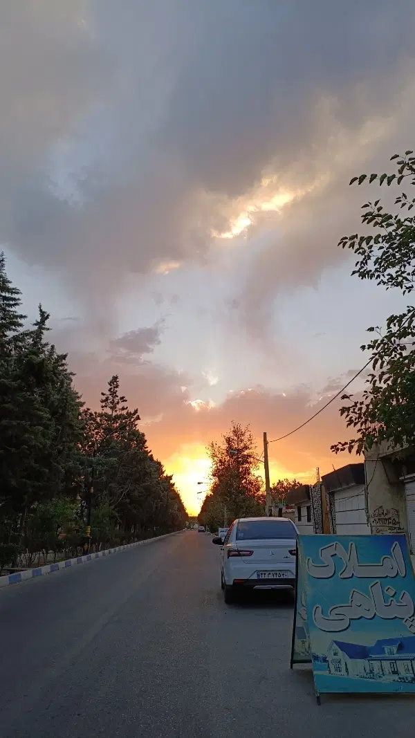 زمین شمالی شهرک طاووسیه کردان چهارباغ