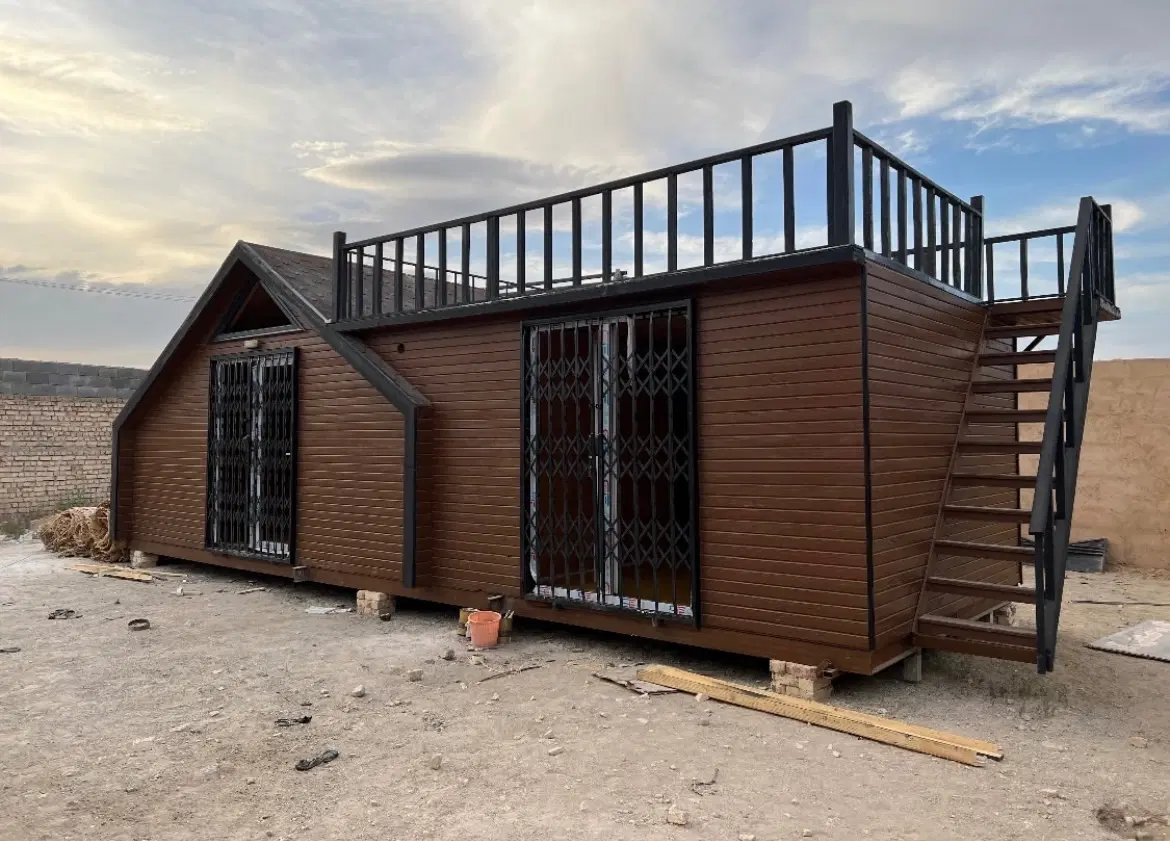 فروش کلبه چوبی دوبلکس قابل حمل