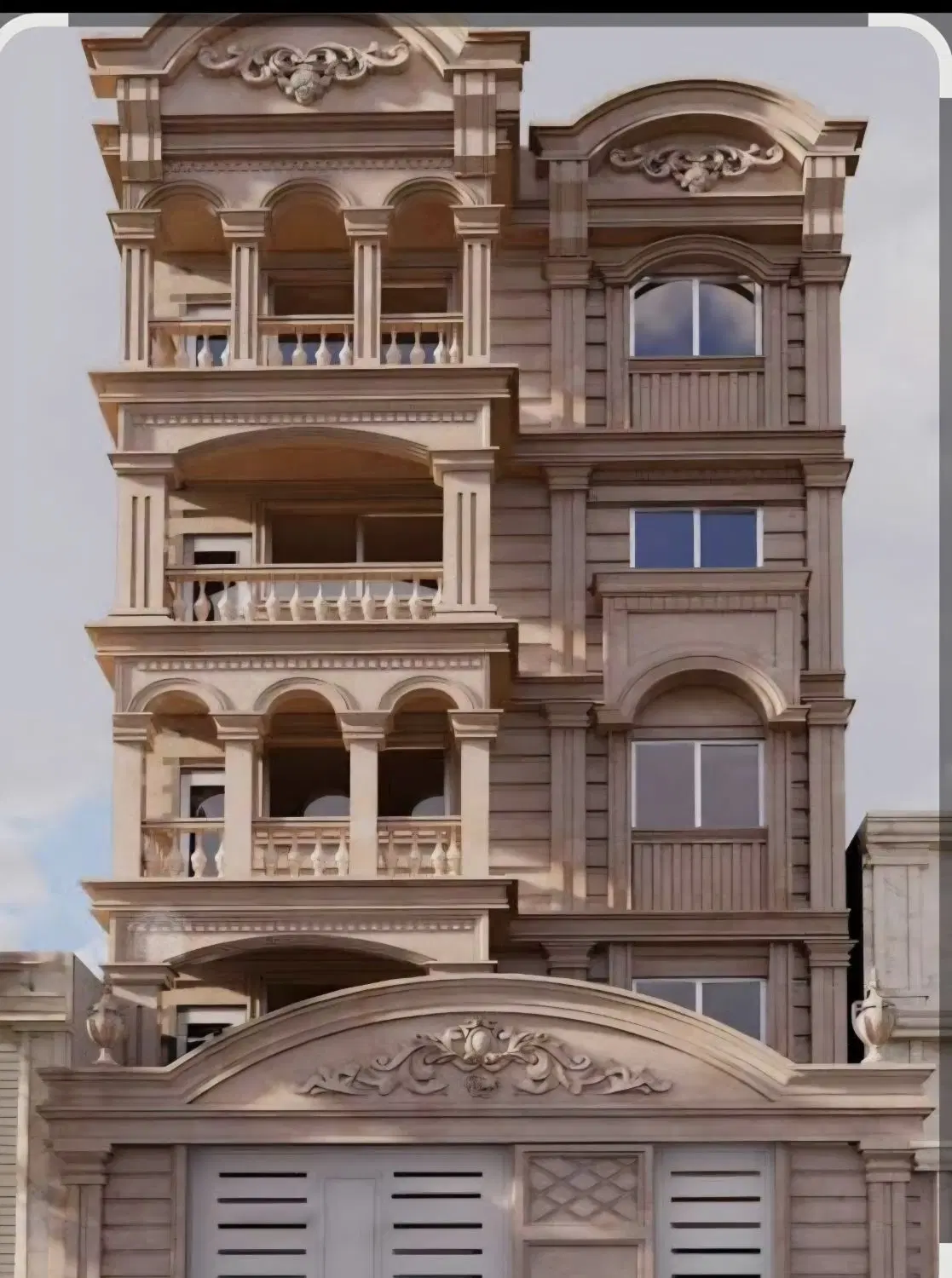 آپارتمان ۳ خواب ۱۵۵ متر باغ حوض زرهی