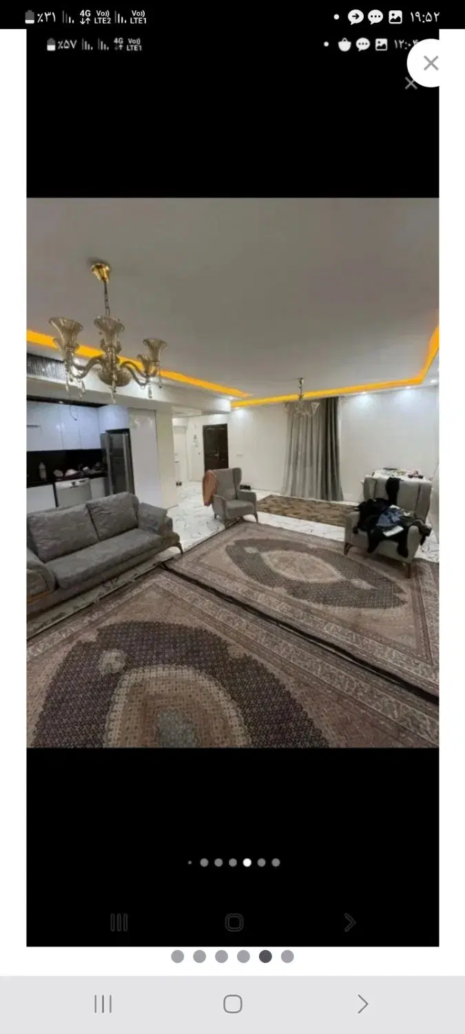 سعادت ابادآپارتمان ۱۲۵ متر ۳ خواب