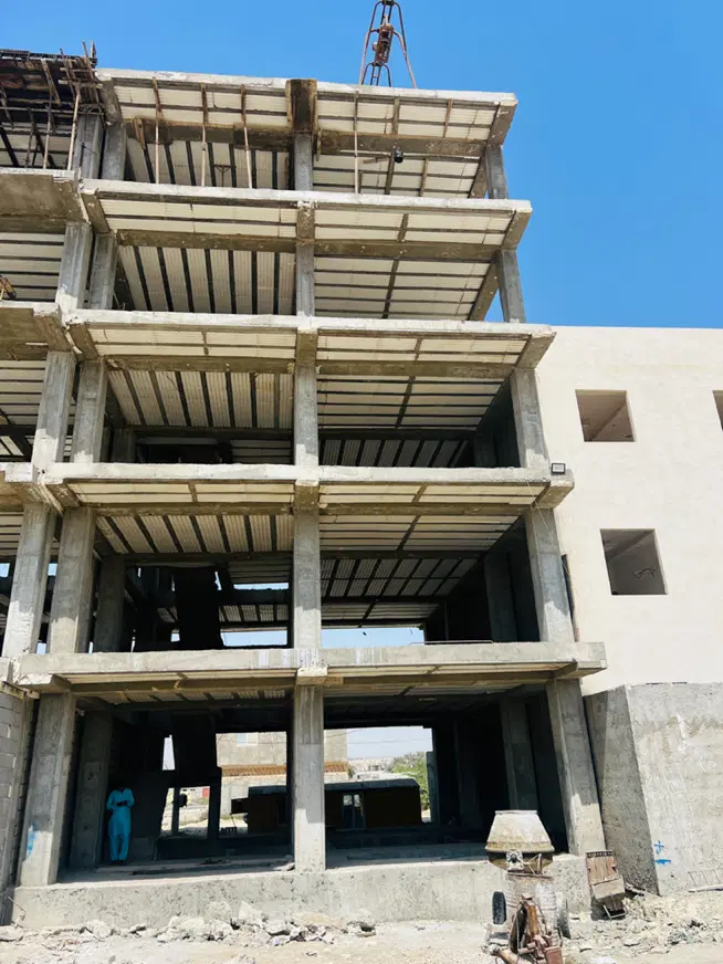 فروش اسکلت ۵ طبقه چابهار شهرک بهار