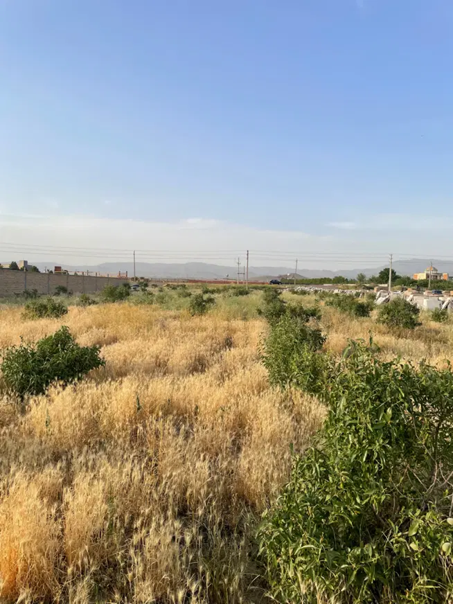 ۲۰۰۰ متر زمین بحر جاده قدیم حصارخروان