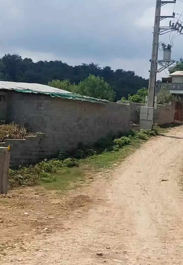 زمین باغی دارای برق گاز