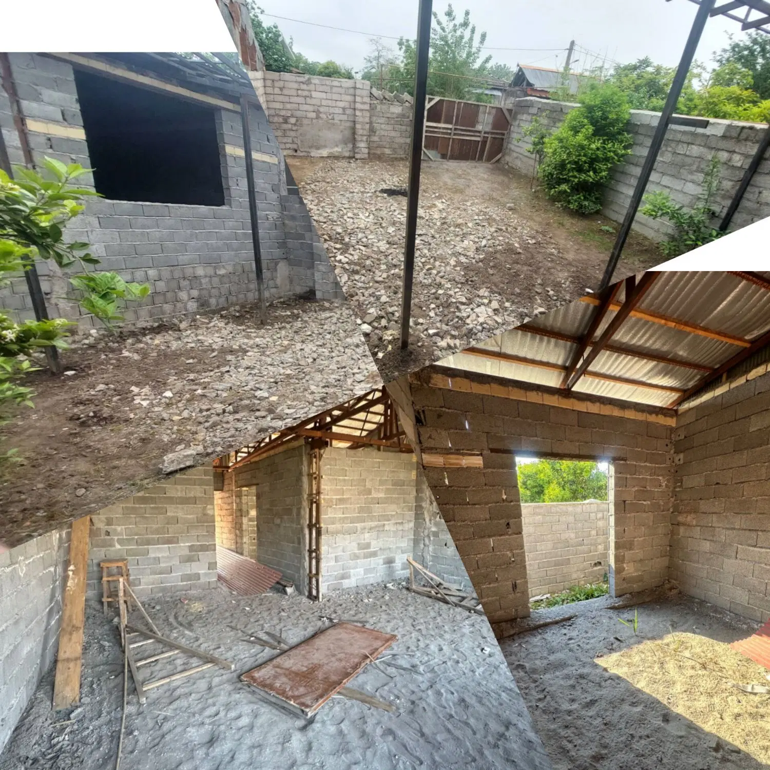 ویلا نیمه کاره در روستای لشت نشا