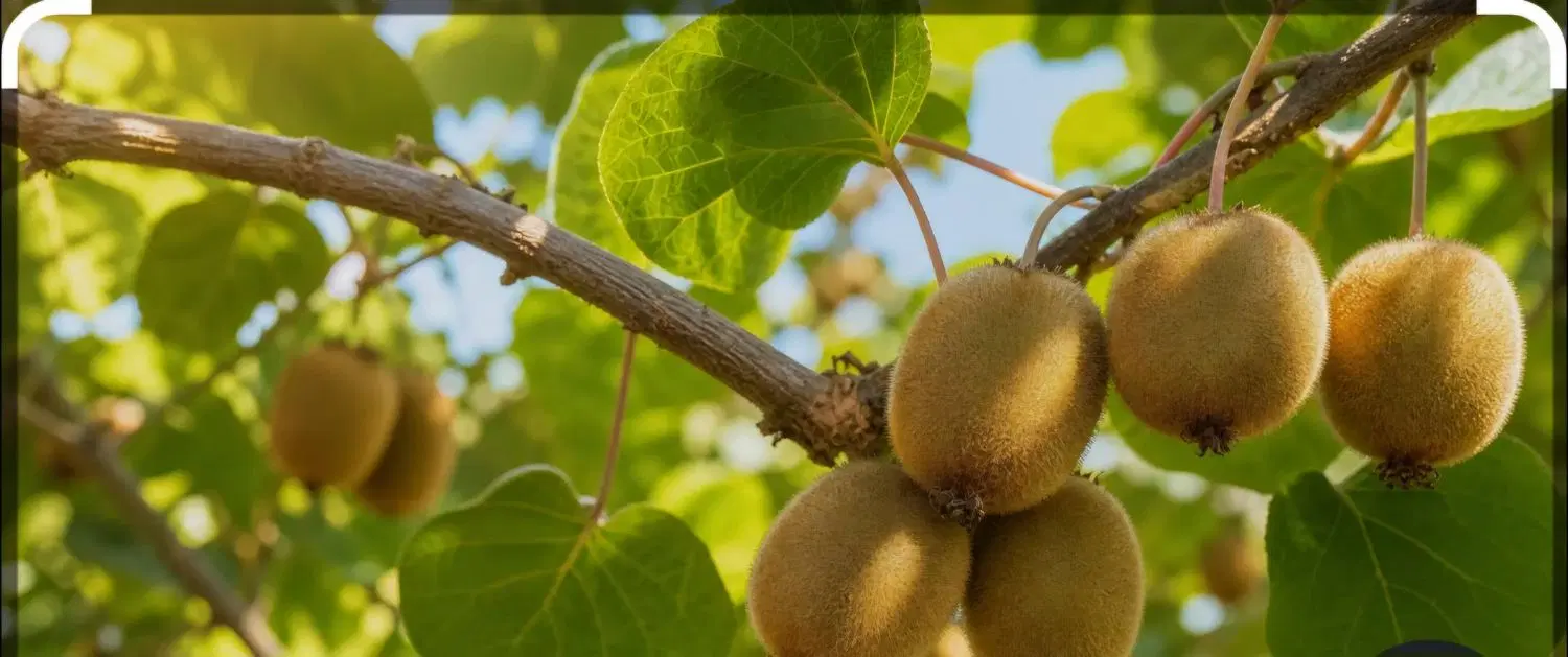 زمین ۸۰۰ متری با درخت کیوی