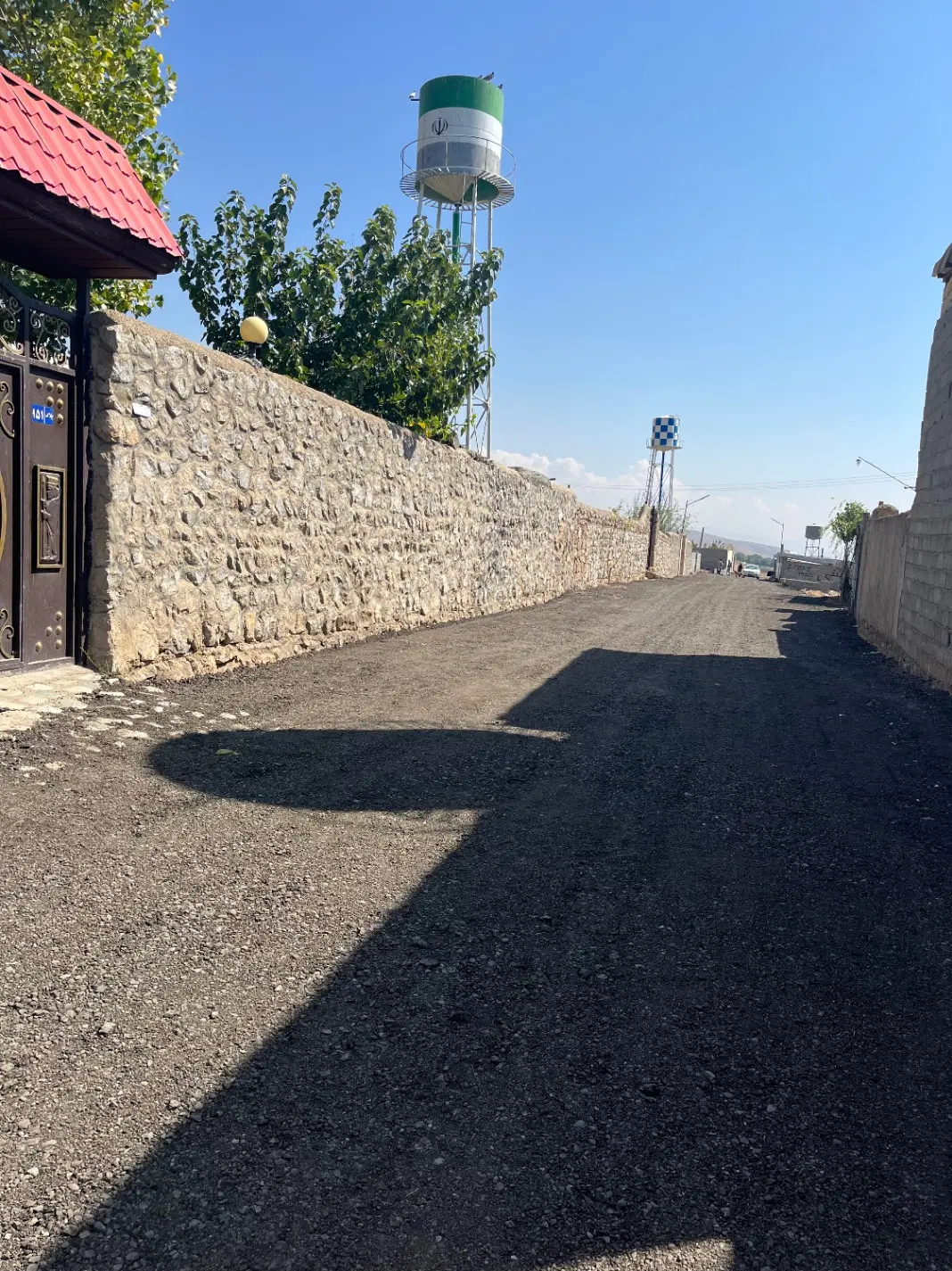 250متر زمین چهاردیواری فشند چناران