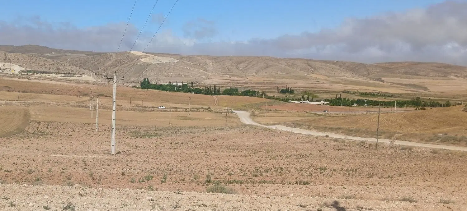 زمین زراعی مناسب برای کارگاه،دامداری،باغ،گلخانه