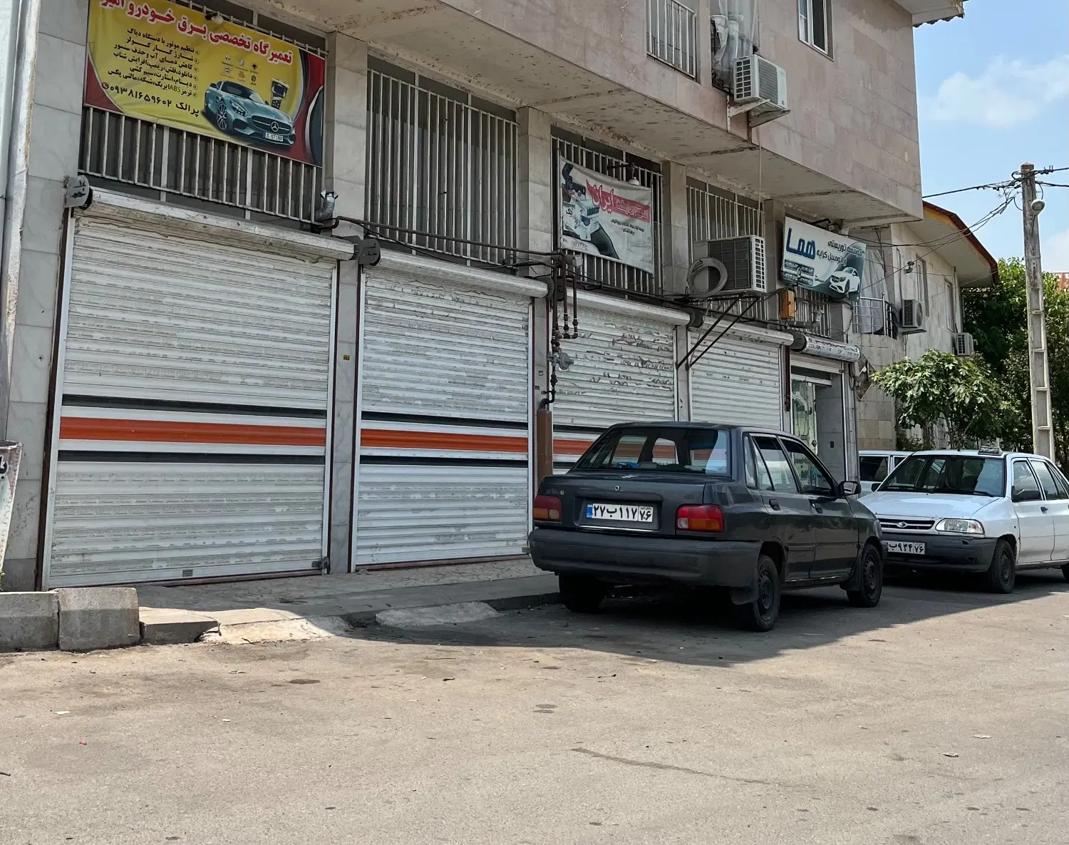فروش مغازه ۴۰ متر با ۱۶ متر زمین پشت خ ایران