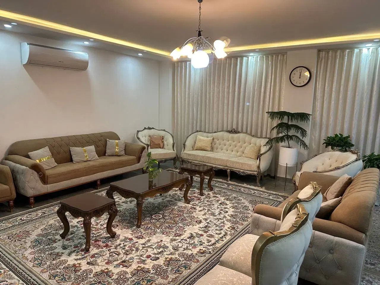 اجاره آپارتمان 130 متر لاکچری فول امکانات