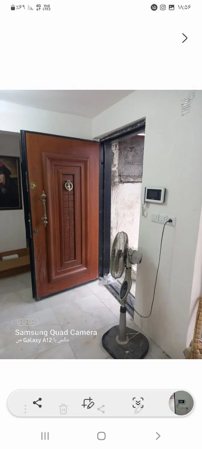 ۲۱۳ زمین جدا و ویلا نقلی کل ۶۰ متر۴۰متر بنا موجوده