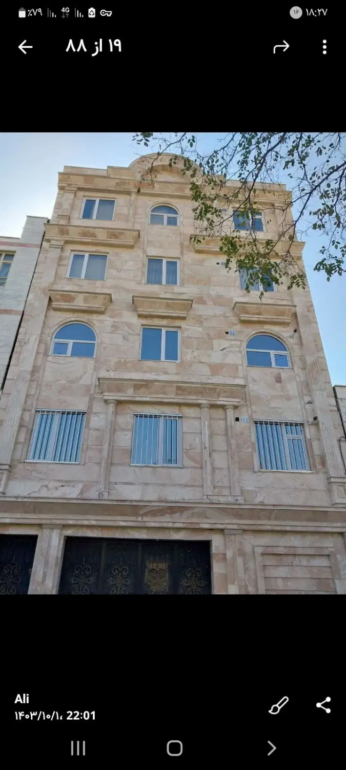 آپارتمان ۸۵ متری دو خوابه جماران