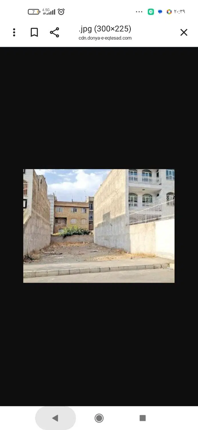 فروش زمین تجاری مسکونی خیابان 18متری بهارستان 37